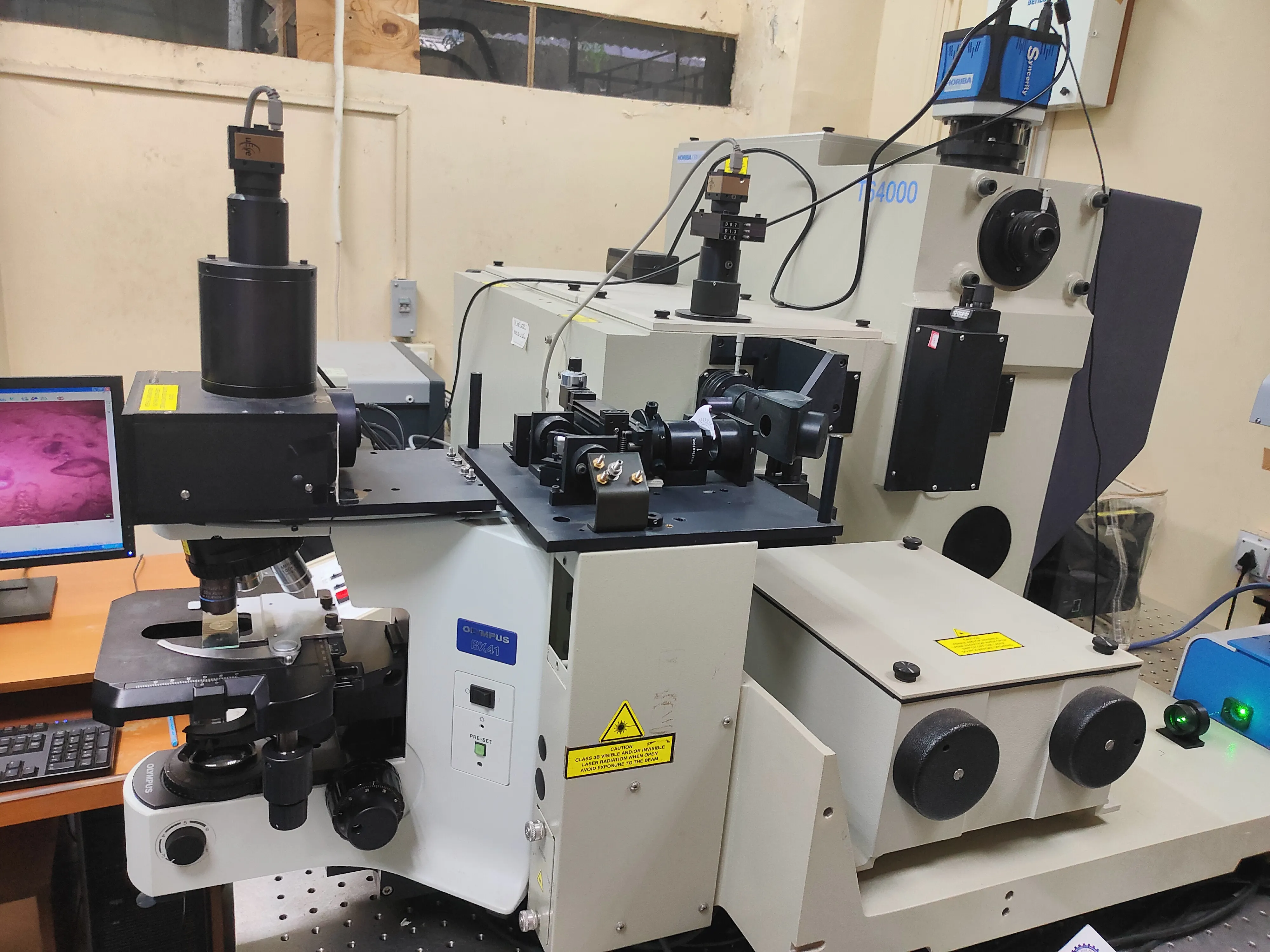 Raman Spectrometer Laboratory